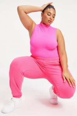 Promo 👏 GA-SALE BOYFRIEND SWEATPANTS | HOT PINK002 ⌛ 16 GA-SALE BOYFRIEND SWEATPANTS | HOT PINK002