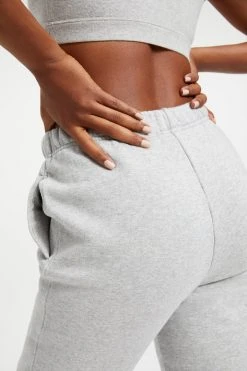 GOOD AMERICAN BOYFRIEND SWEATPANT | HEATHER GREY001 Sweats