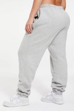 GOOD AMERICAN BOYFRIEND SWEATPANT | HEATHER GREY001 Sweats