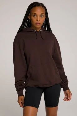 GA-SALE Sweats BOYFRIEND HOODIE | COFFEE001