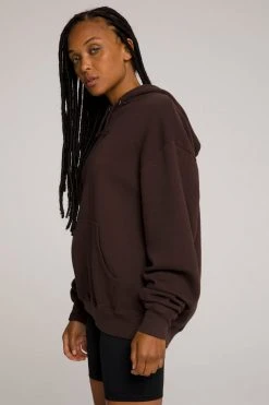 GA-SALE Sweats BOYFRIEND HOODIE | COFFEE001