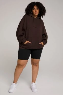 GA-SALE Sweats BOYFRIEND HOODIE | COFFEE001