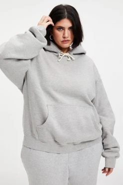 Cheap ๐ GOOD AMERICAN BOYFRIEND HOODIE | HEATHER GREY001 Sweats โ๏ธ 21 GOOD AMERICAN BOYFRIEND HOODIE | HEATHER GREY001 Sweats