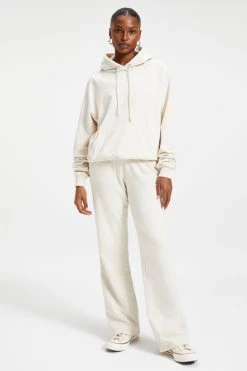 GOOD AMERICAN Sweats BOYFRIEND HOODIE | BONE001