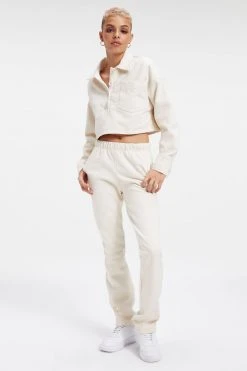 GA-SALE RELAXED FLEECE PANT | BONE001