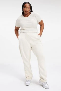 GA-SALE RELAXED FLEECE PANT | BONE001