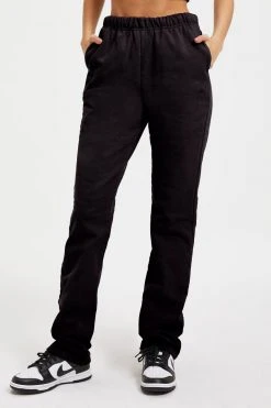 GA-SALE RELAXED FLEECE PANT | BLACK001