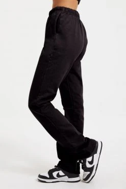 GA-SALE RELAXED FLEECE PANT | BLACK001