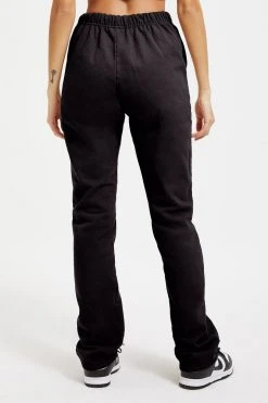 GA-SALE RELAXED FLEECE PANT | BLACK001