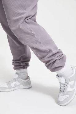 GA-SALE THERMAL BOYFRIEND SWEATPANT | LILAC MIST001