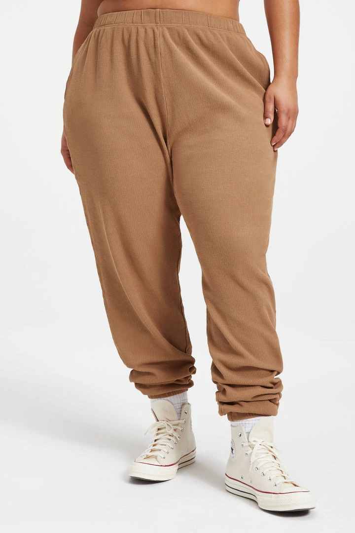 Outlet ⭐ GOOD AMERICAN THERMAL BOYFRIEND SWEATPANT | PUTTY001 Sweats ❤️ 2 GOOD AMERICAN THERMAL BOYFRIEND SWEATPANT | PUTTY001 Sweats