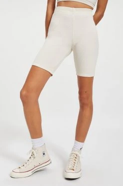 GOOD AMERICAN THERMAL BIKE SHORT | BONE001