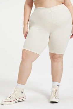 GOOD AMERICAN THERMAL BIKE SHORT | BONE001