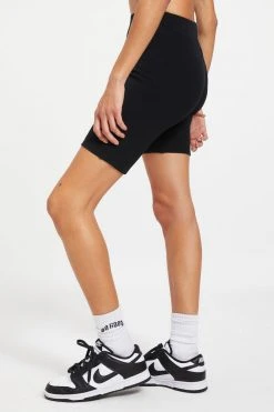 GOOD AMERICAN Bike Shorts THERMAL BIKE SHORT | BLACK001