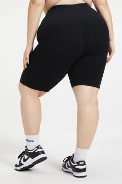 GOOD AMERICAN Bike Shorts THERMAL BIKE SHORT | BLACK001