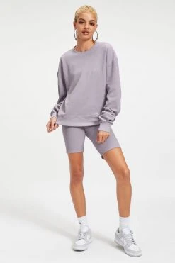 GA-SALE THERMAL BIKE SHORT | LILAC MIST001