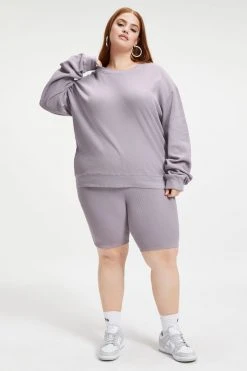 GA-SALE THERMAL BIKE SHORT | LILAC MIST001