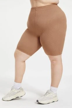 GOOD AMERICAN Bike Shorts THERMAL BIKE SHORT | PUTTY001