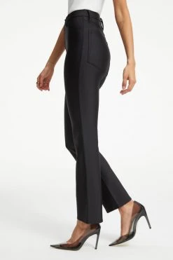 GOOD AMERICAN COMPRESSION STRAIGHT | BLACK001