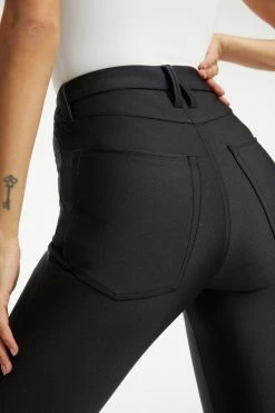 GOOD AMERICAN COMPRESSION STRAIGHT | BLACK001