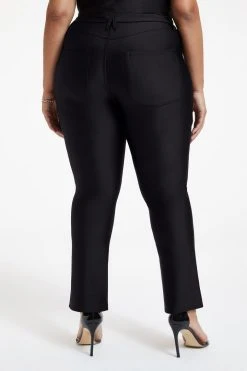 GOOD AMERICAN COMPRESSION STRAIGHT | BLACK001