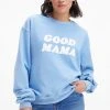 GA-SALE GOOD MAMA SWEATSHIRT | AIRY BLUE001