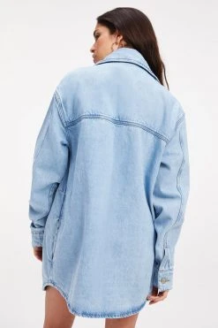 GOOD AMERICAN DENIM SHACKET JEANS REDESIGN| INDIGO279 Summer Denim