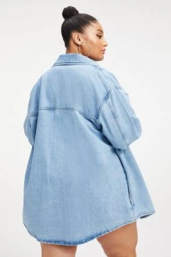 GOOD AMERICAN DENIM SHACKET JEANS REDESIGN| INDIGO279 Summer Denim