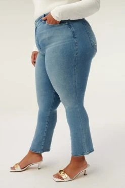 Flash Sale ✔️ GOOD AMERICAN GOOD STRAIGHT | BLUE449 High Waisted ⭐ 13 GOOD AMERICAN GOOD STRAIGHT | BLUE449 High Waisted