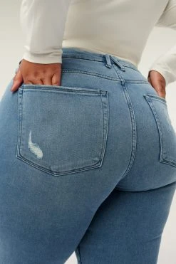 Flash Sale ✔️ GOOD AMERICAN GOOD STRAIGHT | BLUE449 High Waisted ⭐ 15 GOOD AMERICAN GOOD STRAIGHT | BLUE449 High Waisted