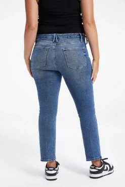 GOOD AMERICAN MATERNITY GOOD STRAIGHT | BLUE524