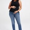 GOOD AMERICAN MATERNITY GOOD STRAIGHT | BLUE524