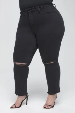 GOOD AMERICAN GOOD STRAIGHT | BLACK123