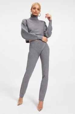 GA-SALE Leggings & Pants FOREVER RELAXED PANT | HEATHER GREY001