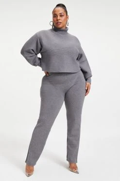 GA-SALE Leggings & Pants FOREVER RELAXED PANT | HEATHER GREY001