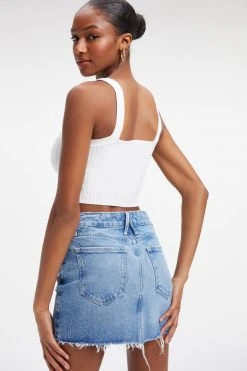 Discount ๐ GOOD AMERICAN '90s KNITTED TANK | IVORY001 Good '90s ๐ฅฐ 14 GOOD AMERICAN '90s KNITTED TANK | IVORY001 Good '90s