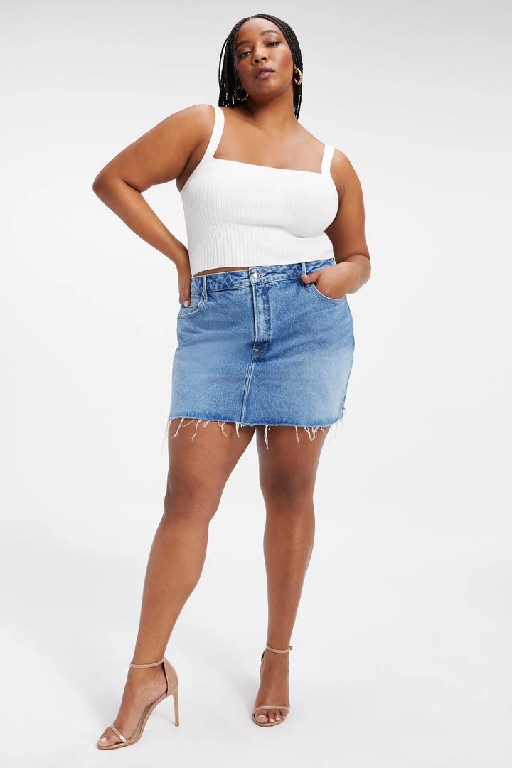 Discount ๐ GOOD AMERICAN '90s KNITTED TANK | IVORY001 Good '90s ๐ฅฐ 10 GOOD AMERICAN '90s KNITTED TANK | IVORY001 Good '90s