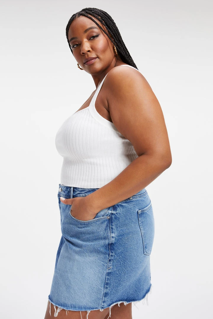 Discount ๐ GOOD AMERICAN '90s KNITTED TANK | IVORY001 Good '90s ๐ฅฐ 9 GOOD AMERICAN '90s KNITTED TANK | IVORY001 Good '90s