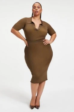 GA-SALE RIBBED POLO | FOG001