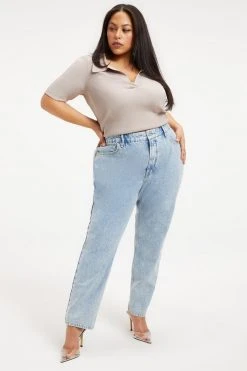 GA-SALE RIBBED POLO | MINK001