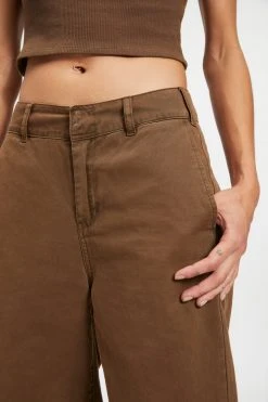 GOOD AMERICAN Good '90s GOOD SKATE TROUSER | FOG001