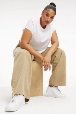 GOOD AMERICAN GOOD SKATE TROUSER | POSTALKHAKI003