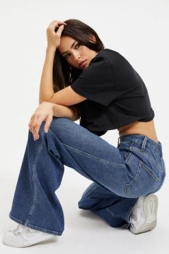 GOOD AMERICAN GOOD SKATE | INDIGO062