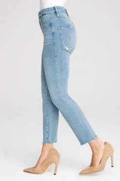 GOOD AMERICAN GOOD STRAIGHT SPLIT POCKETS | BLUE449