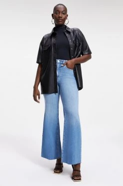 GA-SALE BETTER THAN LEATHER SHORT SLEEVE | BLACK001