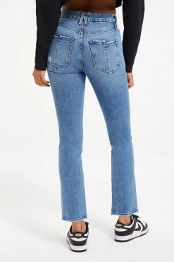 GOOD AMERICAN GOOD STRAIGHT SPLIT POCKETS | INDIGO127