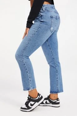 GOOD AMERICAN GOOD STRAIGHT SPLIT POCKETS | INDIGO127