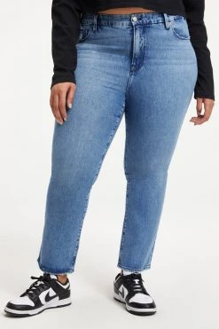 GOOD AMERICAN GOOD STRAIGHT SPLIT POCKETS | INDIGO127