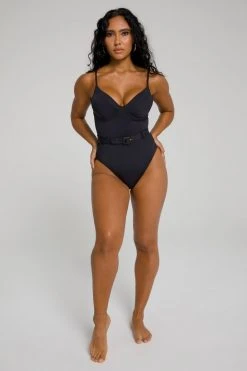 GOOD AMERICAN One-Pieces SHOWOFF ONE-PIECE | BLACK001