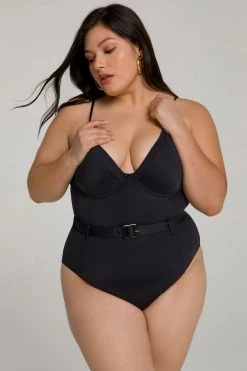GOOD AMERICAN One-Pieces SHOWOFF ONE-PIECE | BLACK001